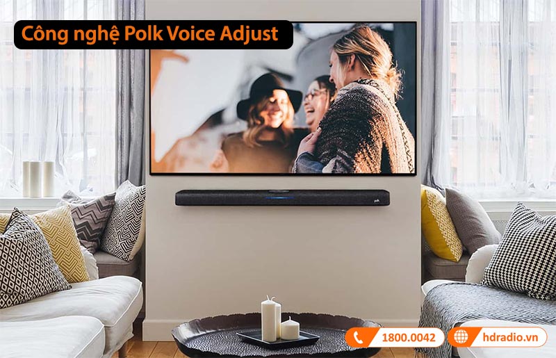 công nghệ Polk Voice Adjust 