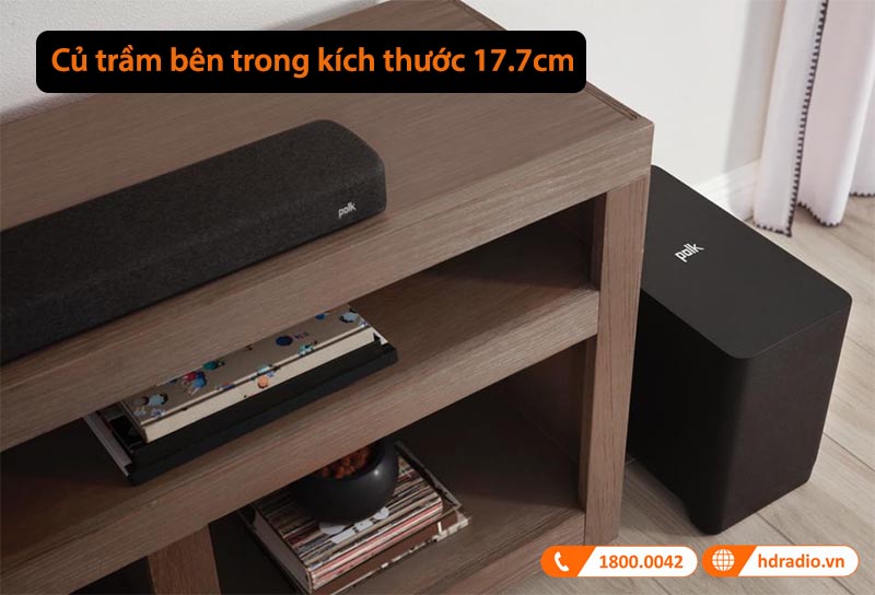 tối ưu độ phủ để có âm trầm sâu hơn