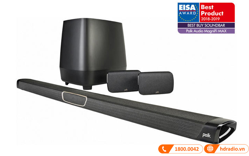 Loa soundbar Polk Magnifi Max SR System