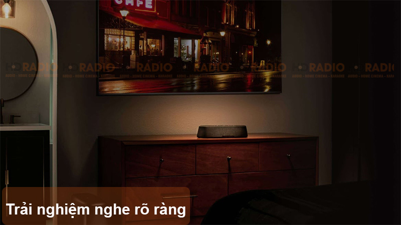 Nghe thoai ro rang voi loa soundbar Polk MagniFi Mini AX