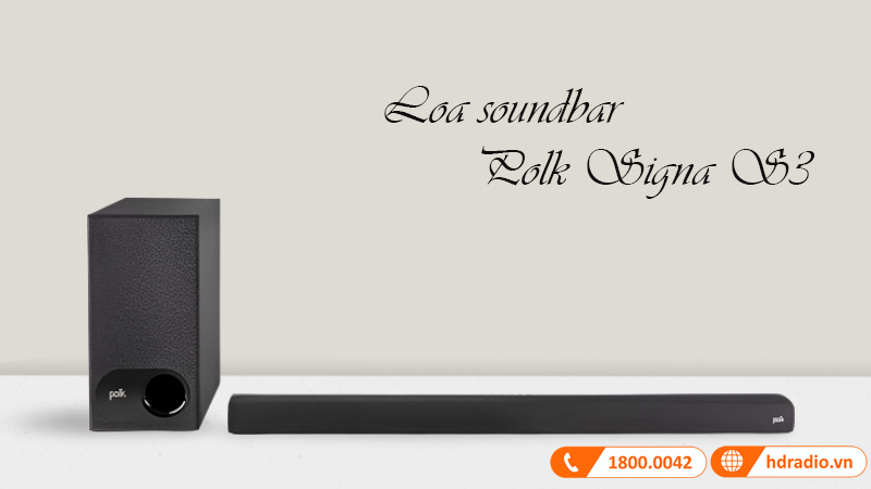 Loa soundbar Polk Signa S3