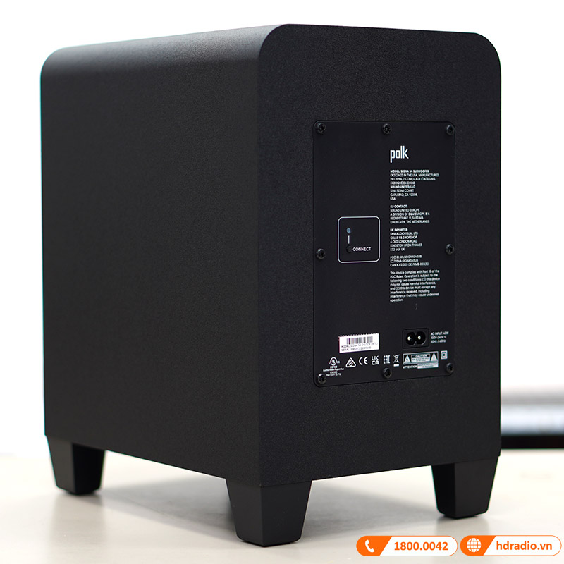 Loa Soundbar Polk Signa S4, Âm Thanh 3D Dolby Atmos, AUX, Bluetooth, USB, HDMI eARC, Optical, Có Remote-10