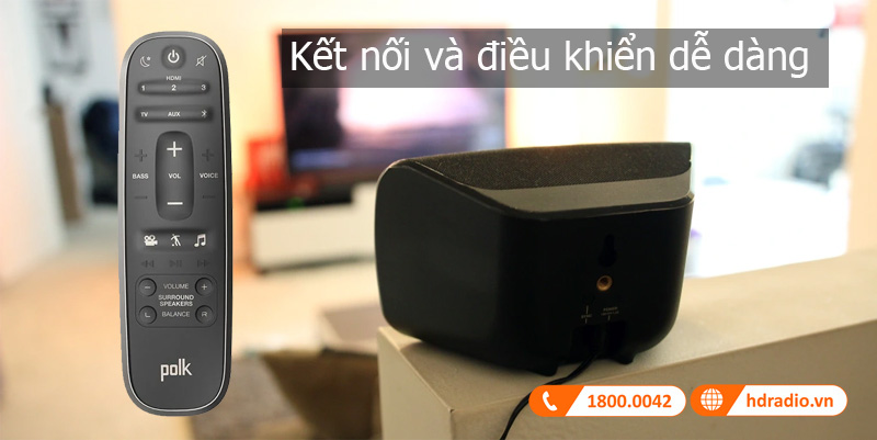 Ket noi Loa Polk Audio SR1