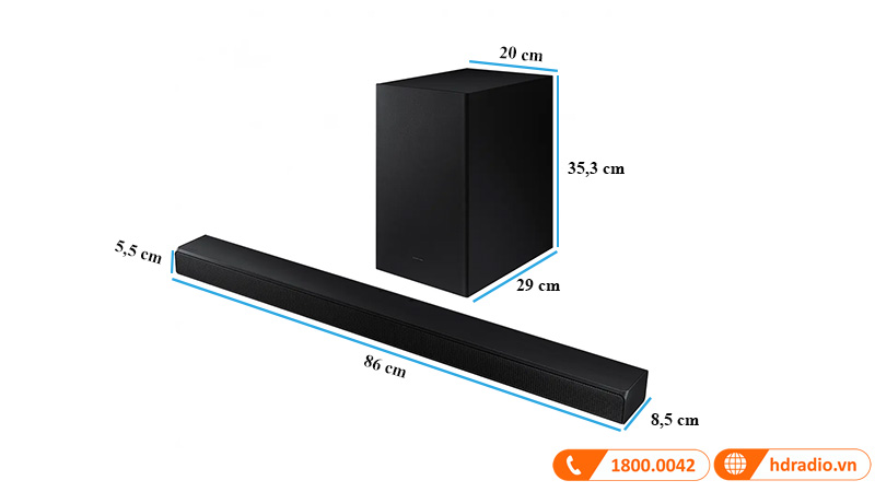 Loa Soundbar Samsung HW-A550