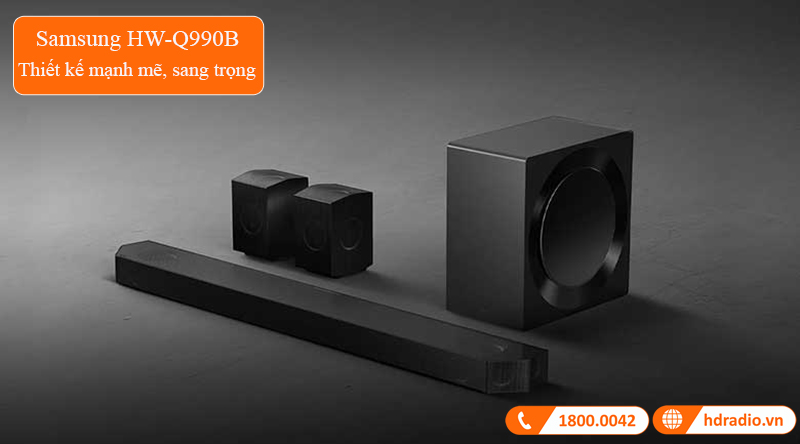 Thiet ke Loa Soundbar Samsung HWQ990B