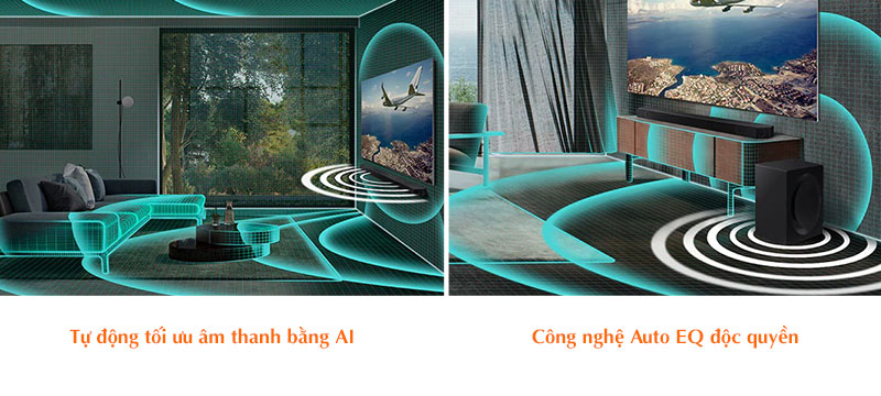 cong nghe Spacefit và Auto EQ