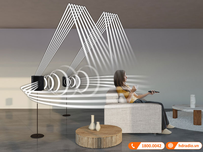 Samsung HWQ990B am thanh 3D song dong