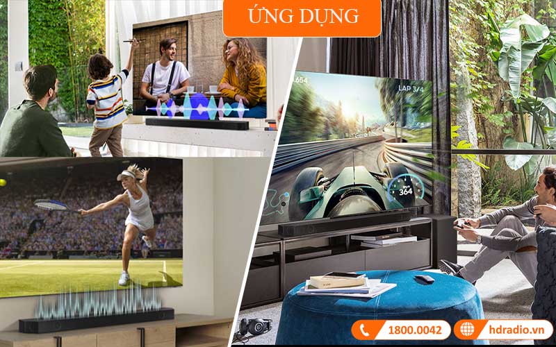 Ung dung Loa Soundbar Samsung HWQ990B