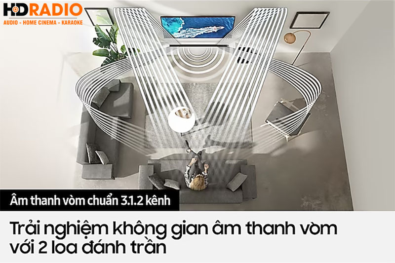 trai nghiem am thanh vom voi 2 loa danh tran