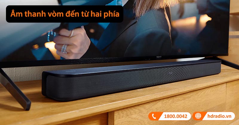 âm thanh đến từ hai phía