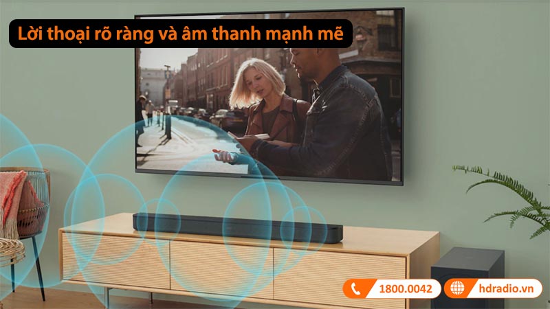 Âm thanh mạnh mẽ