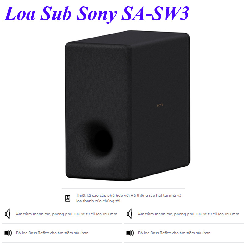 Loa sub Sony SA-SW3