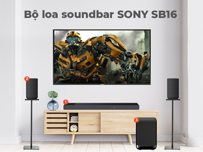 Bộ loa soundbar Sony SB16