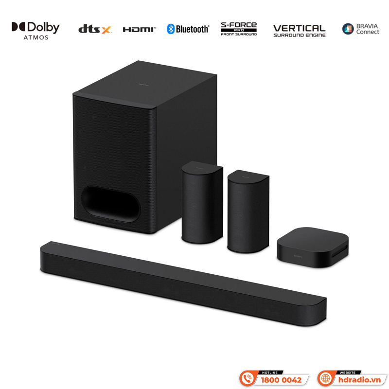 Đặc điểm nổi bật của Loa Soundbar Sony Bravia Theater System 6