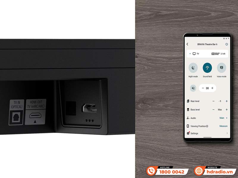 Loa soundbar Sony BraviaTheatre Bar 6