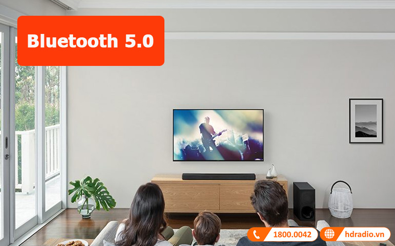 Loa soundbar Sony HT-G700 kết nối Bluetooth