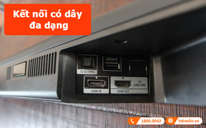 Loa soundbar Sony HT-G700 kết nối có dây 