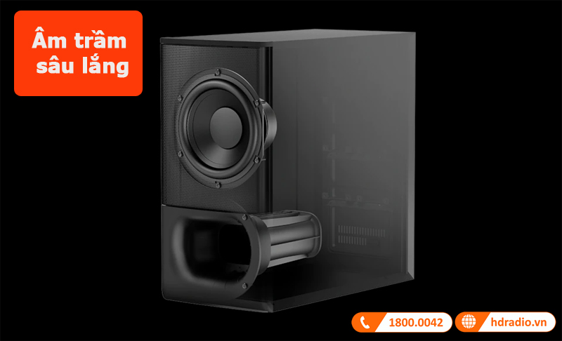 Loa soundbar Sony HT-S350 âm trầm sâu lắng 