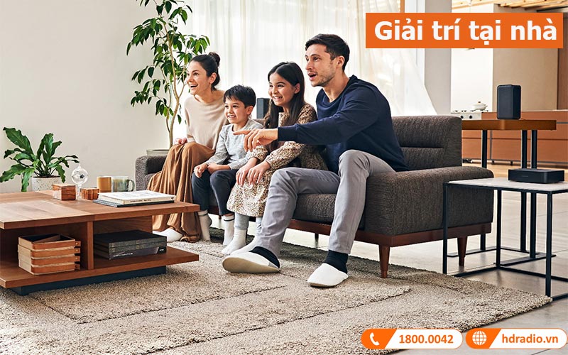 Loa soundbar Sony HT-S40R ứng dụng thực tế