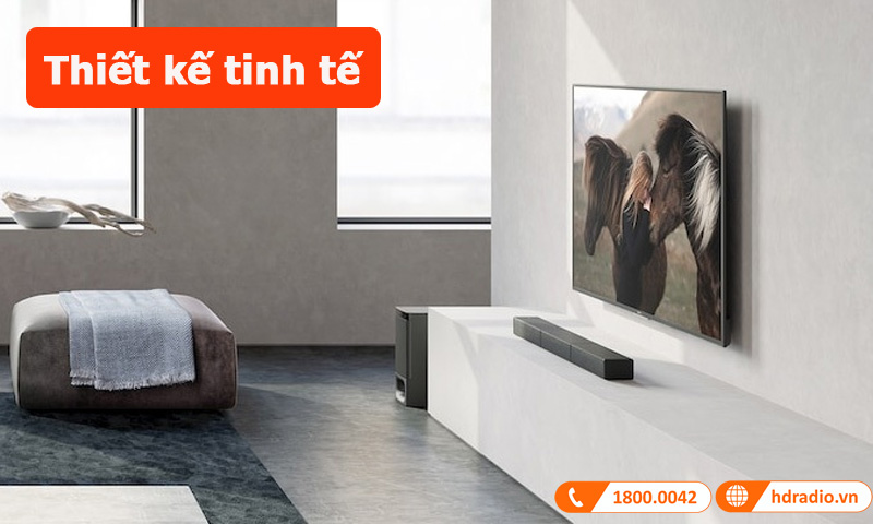loa soundbar sony ht-s500rf thiết kế 