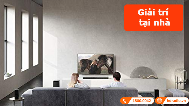 loa soundbar sony ht-s500rf ứng dụng thực tế