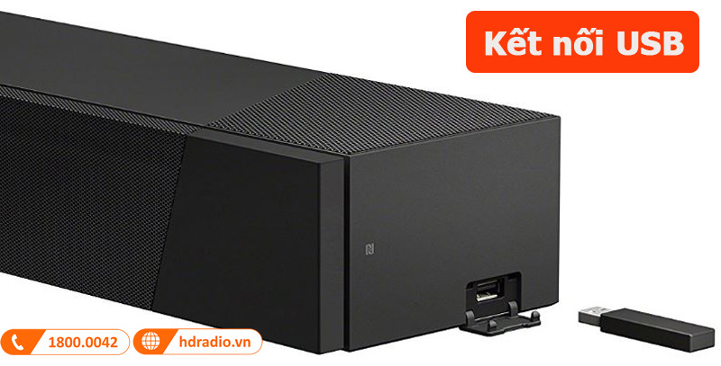 loa soundbar Sony HT-ST5000 kết nối USB