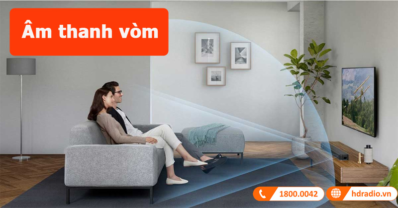 Loa soundbar Sony HT-X8500 âm thanh vòm
