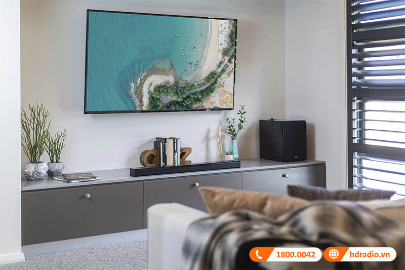 âm thanh vòm trung thực cho trải nghiệm nghe nhìn đẹp mắt và đã tai