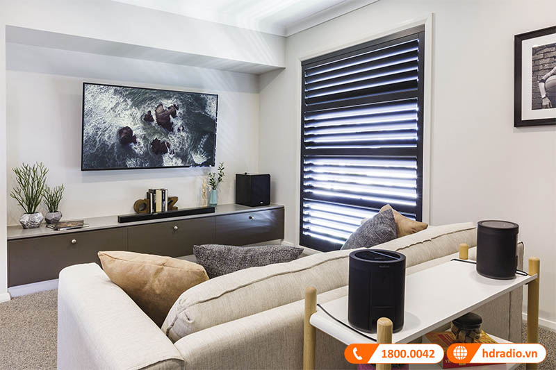 kết nối thêm loa vòm không dây