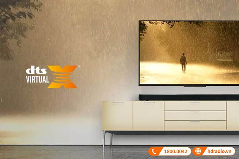 Âm thanh vòm 3D với DTS Virtual: X