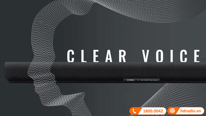 Clear Voice Loa soundbar Yamaha SR-B30A