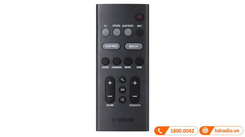 Điều khiển từ xa Loa Yamaha SR-B30A