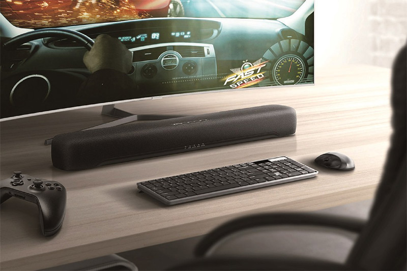 Loa Soundbar Yamaha SR-C20A  với âm bass mạnh mẽ, đầy uy lực