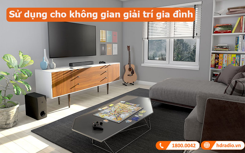 Loa soundbar Yamaha SR-C30A  ứng dụng thực tế 