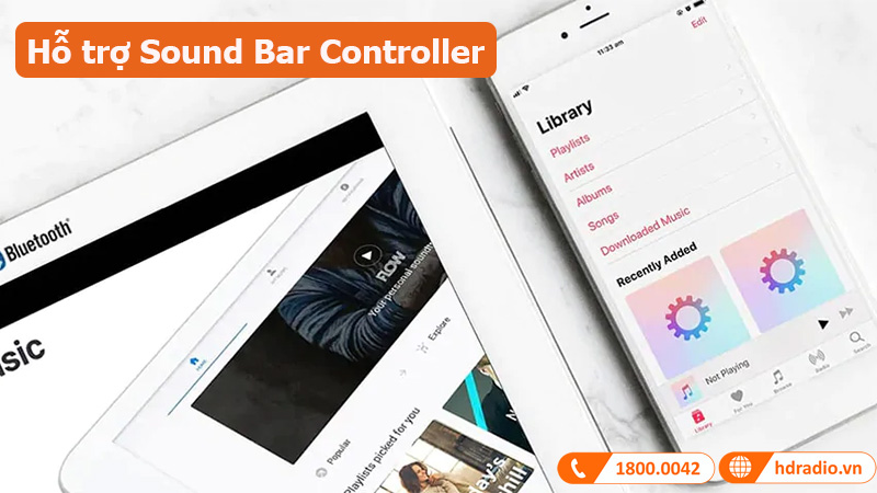 Loa soundbar Yamaha YAS-209 hỗ trợ Sound Bar Controller