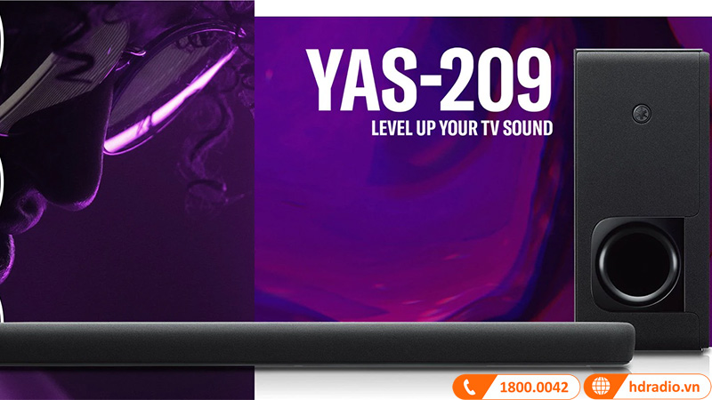 Loa soundbar Yamaha YAS-209