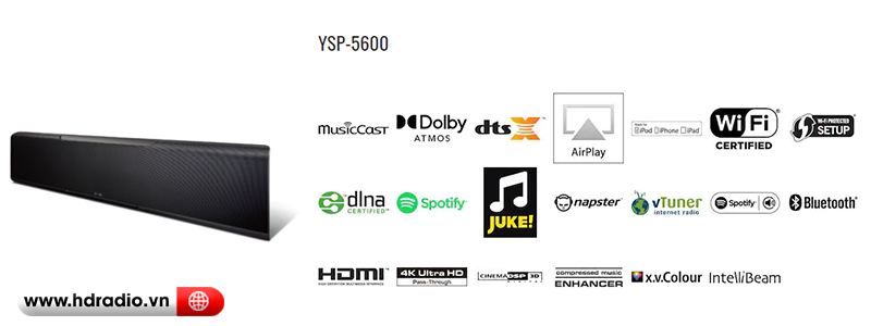 Loa soundbar Yamaha YSP 5600