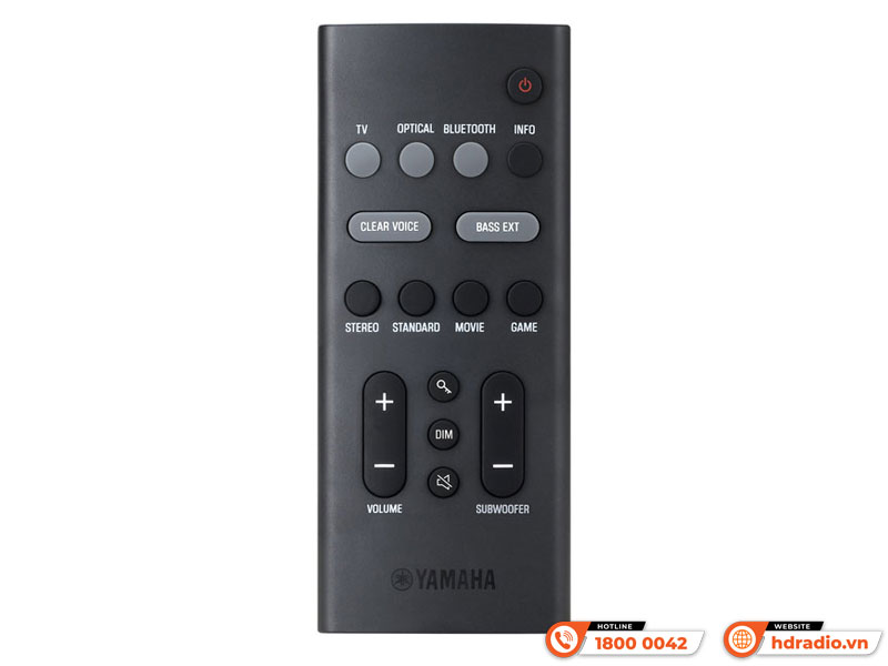 Điều khiển Loa soundbar Yamaha ATS-B400