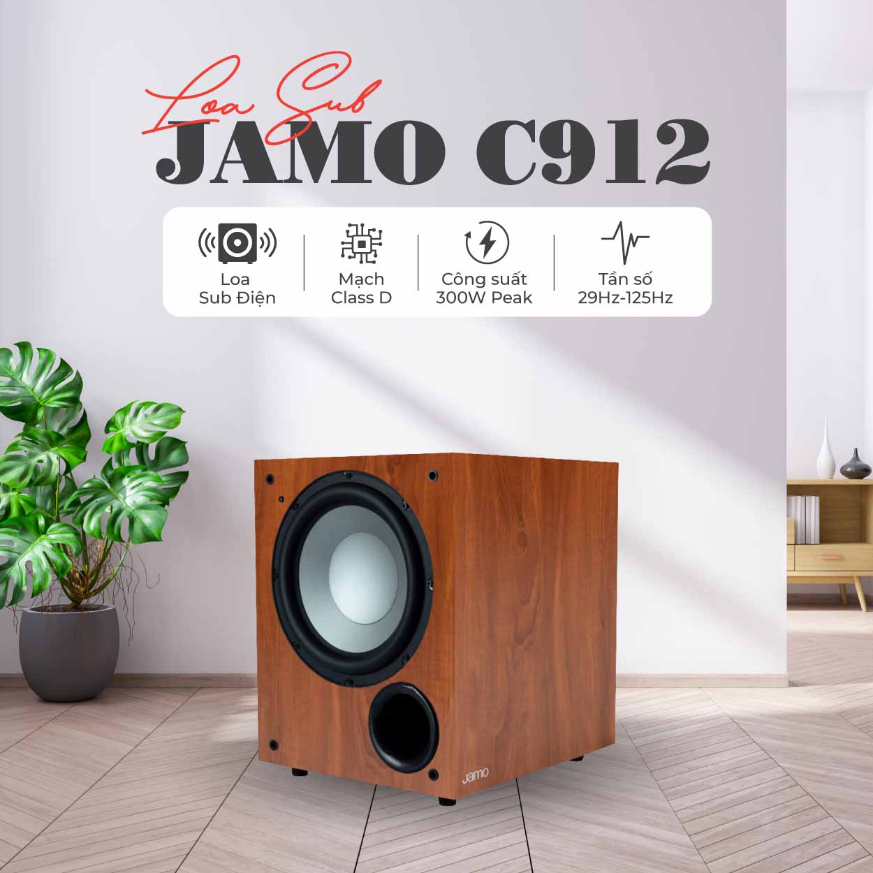 Loa sub Jamo C912