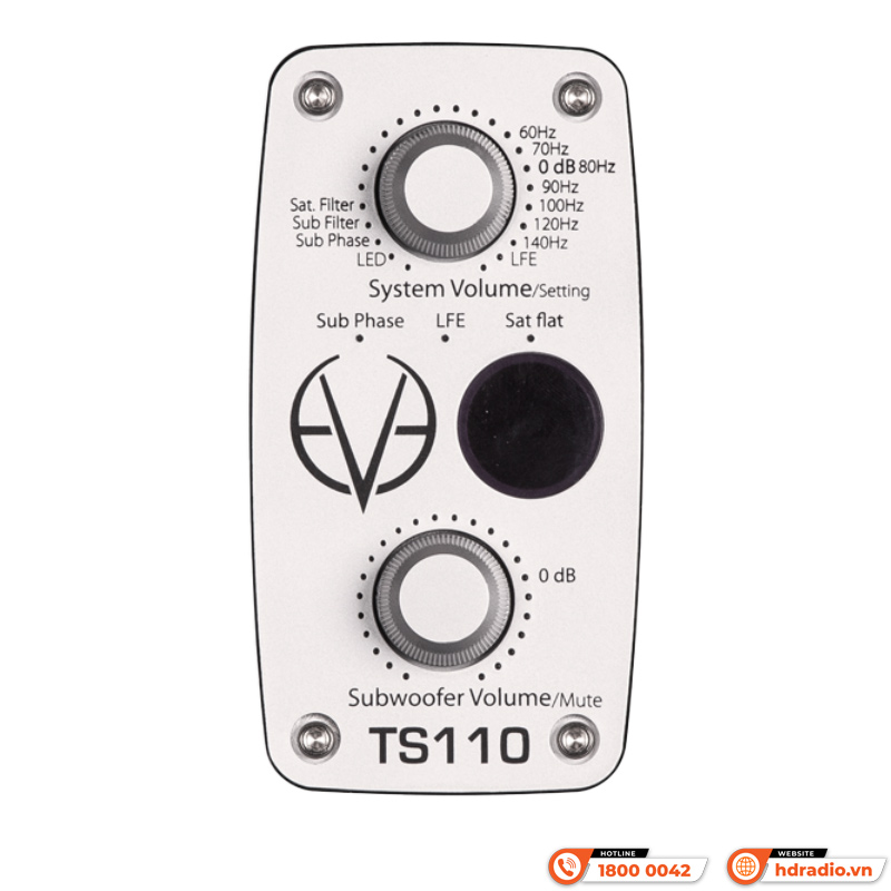 Loa Sub EVE Audio TS110, Bass 25cm, Công suất 400W, RCA, XLR-4