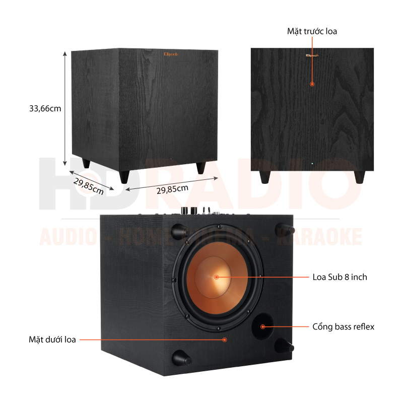 Loa sub Klipsch R-80SWI