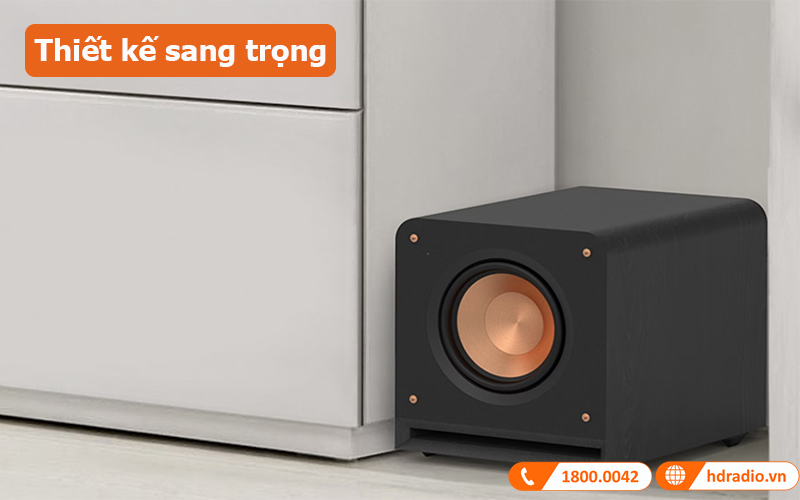 Loa sub Klipsch RP-1000SW thiết kế sang trọng