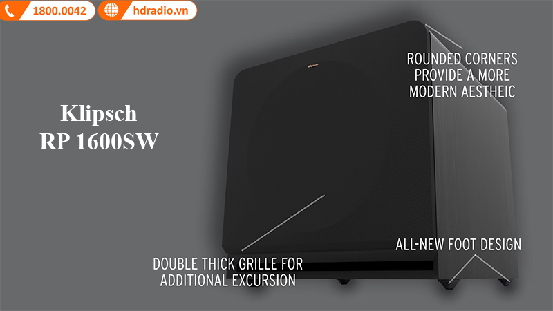 Loa Sub Klipsch RP 1600SW
