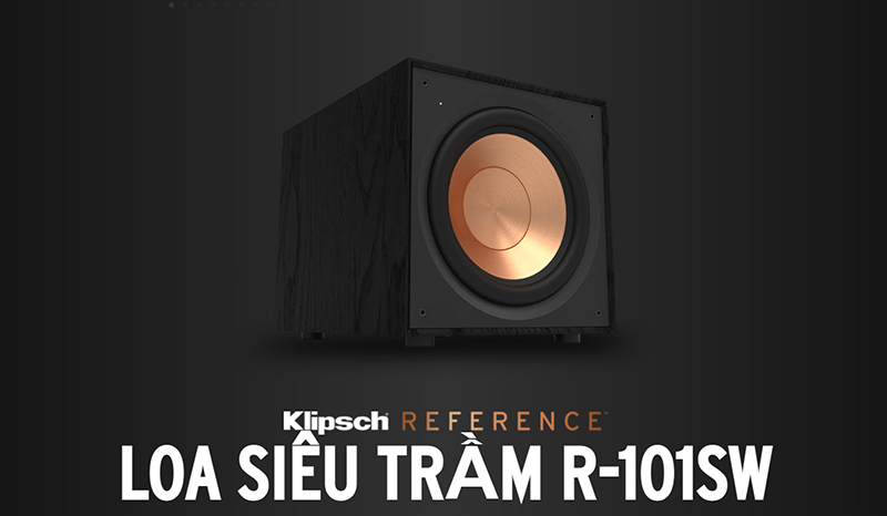 loa sieu tram klipsch r-101sw