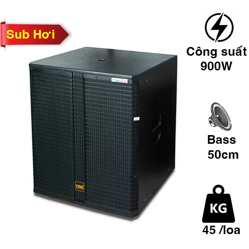 Loa Sub CAVS SK718, Bass 50cm, Công suất Max 900W