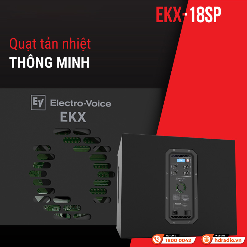 Loa sub Electro Voice EKX18SP