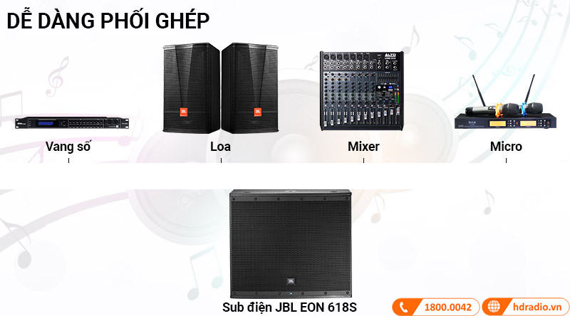 Loa Sub JBL EON 618S