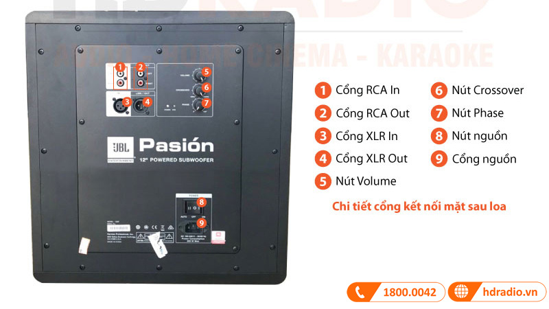 Loa Sub JBL Pasion 12SP