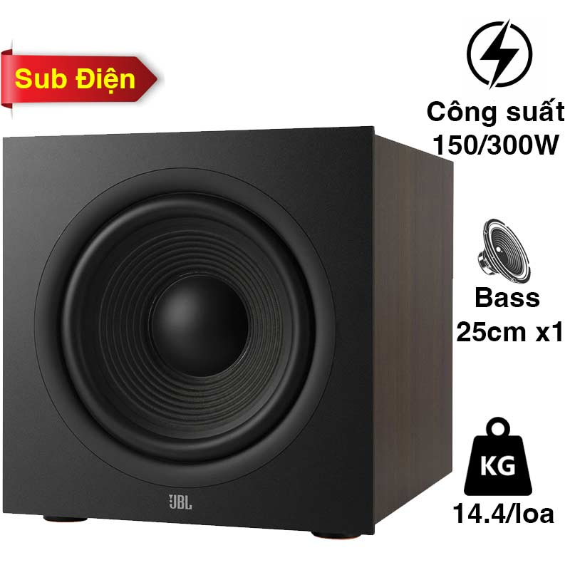 Loa Sub JBL Stage 200P, Bass 25, Công suất 150W