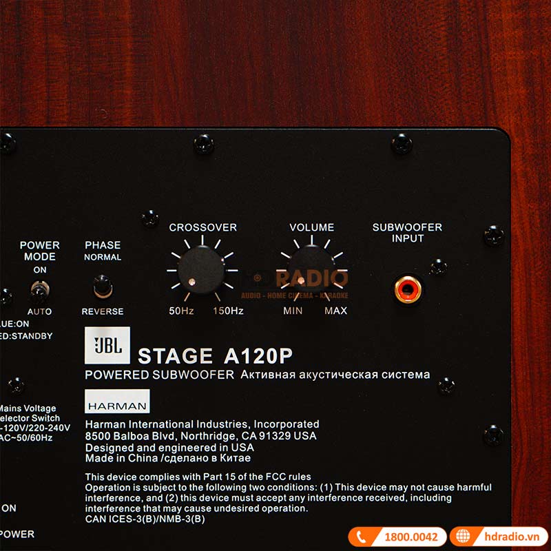 Sub điện JBL Stage A120P
